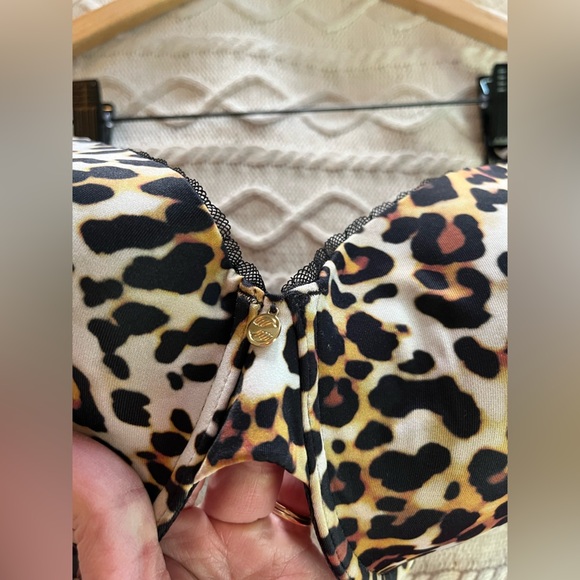 Pearl by Venus Animal Print Luxury Underwire padded Bra Size 40 DD - Picture 8 of 11